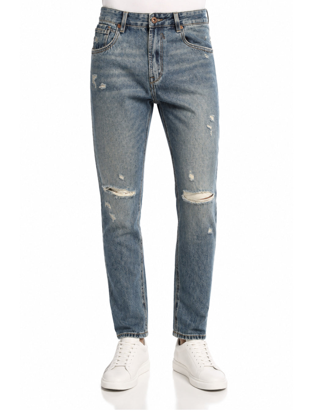 Jeans Gianni Lupo Myke slim fit GL622Y MEDIUM BLUE DENIM GIANNI LUPO 