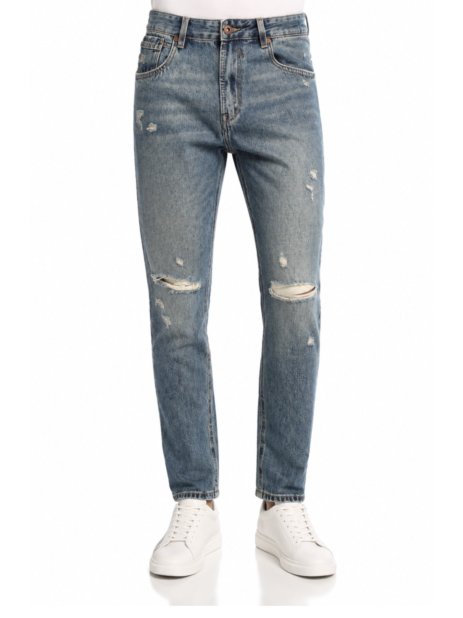 Jeans Gianni Lupo Myke slim fit GL622Y MEDIUM BLUE DENIM GIANNI LUPO 