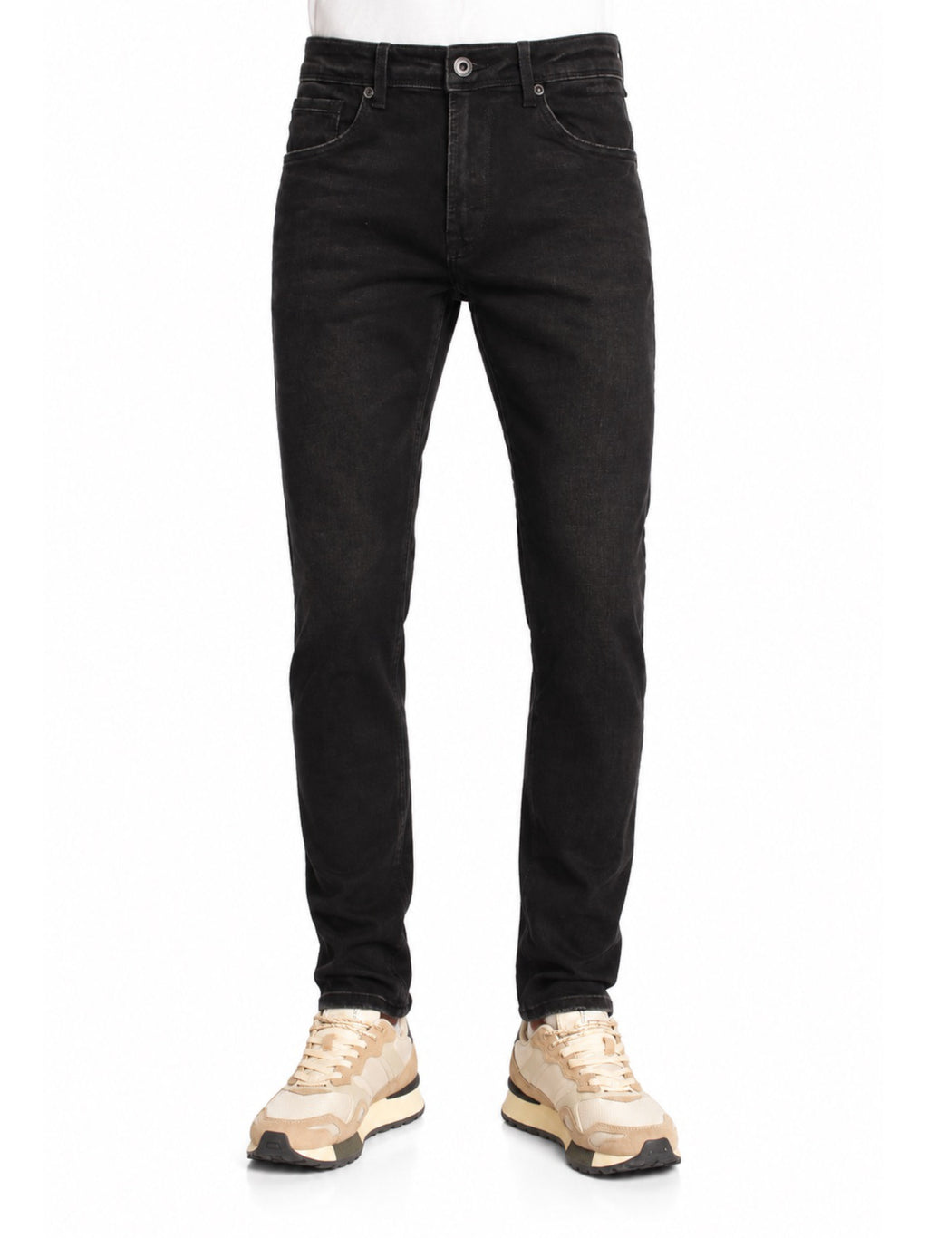 Jeans Gianni Lupo Kevin Nero slim fit GL6303Q NERO GIANNI LUPO 