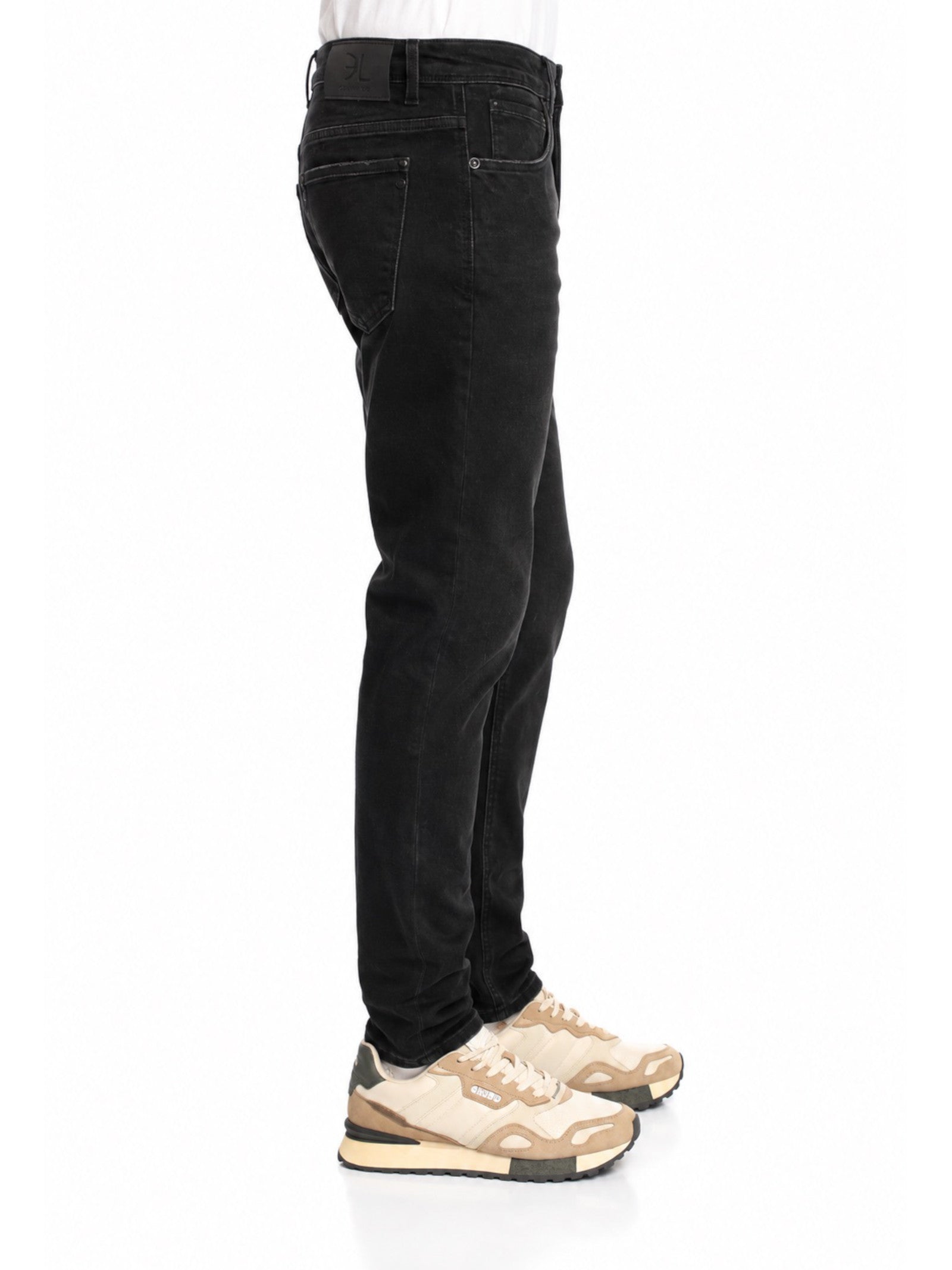 Jeans Gianni Lupo Kevin Nero slim fit GL6303Q NERO GIANNI LUPO 