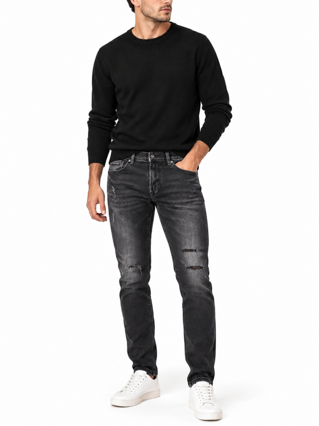 Jeans Gianni Lupo Nero Bruce regular GL6540 NERO GIANNI LUPO 