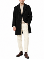 Cappotto Gianni Lupo Nero con bottoni GL7035H NERO GIANNI LUPO 
