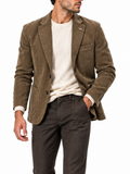 Giacca Gianni Lupo Fango in velluto liscio GL7055 MILITARY GIANNI LUPO 