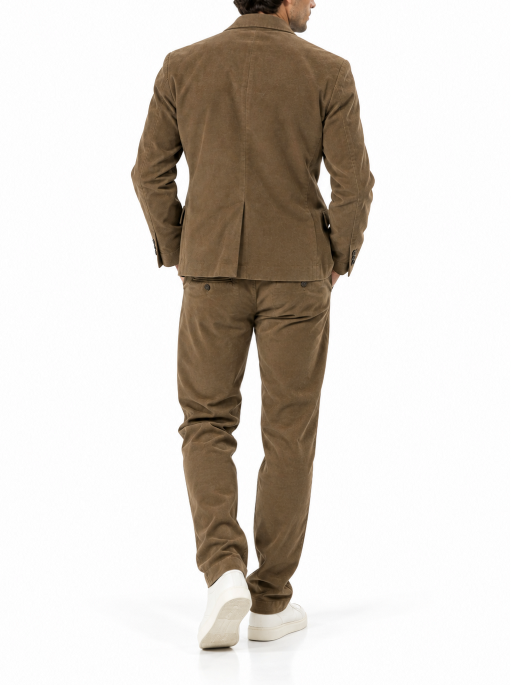 Chino Gianni Lupo Fango in velluto liscio GL7057 MILITARY GIANNI LUPO 