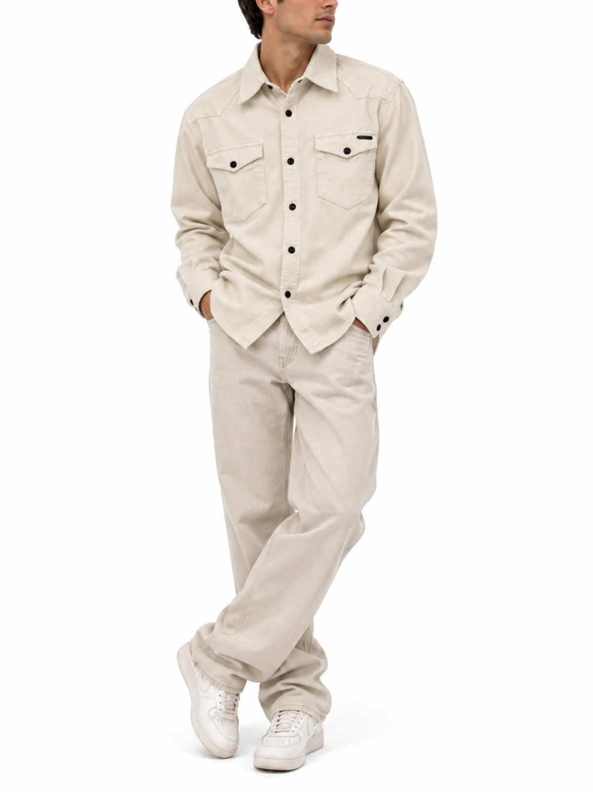 Camicia Gianni Lupo Panna western GL7800S PANNA GIANNI LUPO 