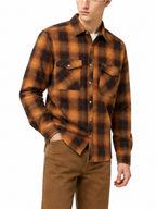 Camicia Gianni Lupo Cammello a quadri GL7846 CAMEL GIANNI LUPO 