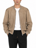 Bomber Gianni Lupo Beige scamosciato GL9715 BEIGE GIANNI LUPO 