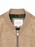 Bomber Gianni Lupo Beige scamosciato GL9715 BEIGE GIANNI LUPO 