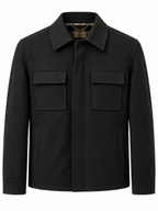 Overshirt Gianni Lupo Nero con taschini GL9851 NERO GIANNI LUPO 