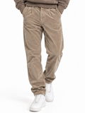 Chino Gianni Lupo Fango slim fit fustagno operato GN21846 MUD GIANNI LUPO 