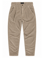 Chino Gianni Lupo Fango slim fit fustagno operato GN21846 MUD GIANNI LUPO 