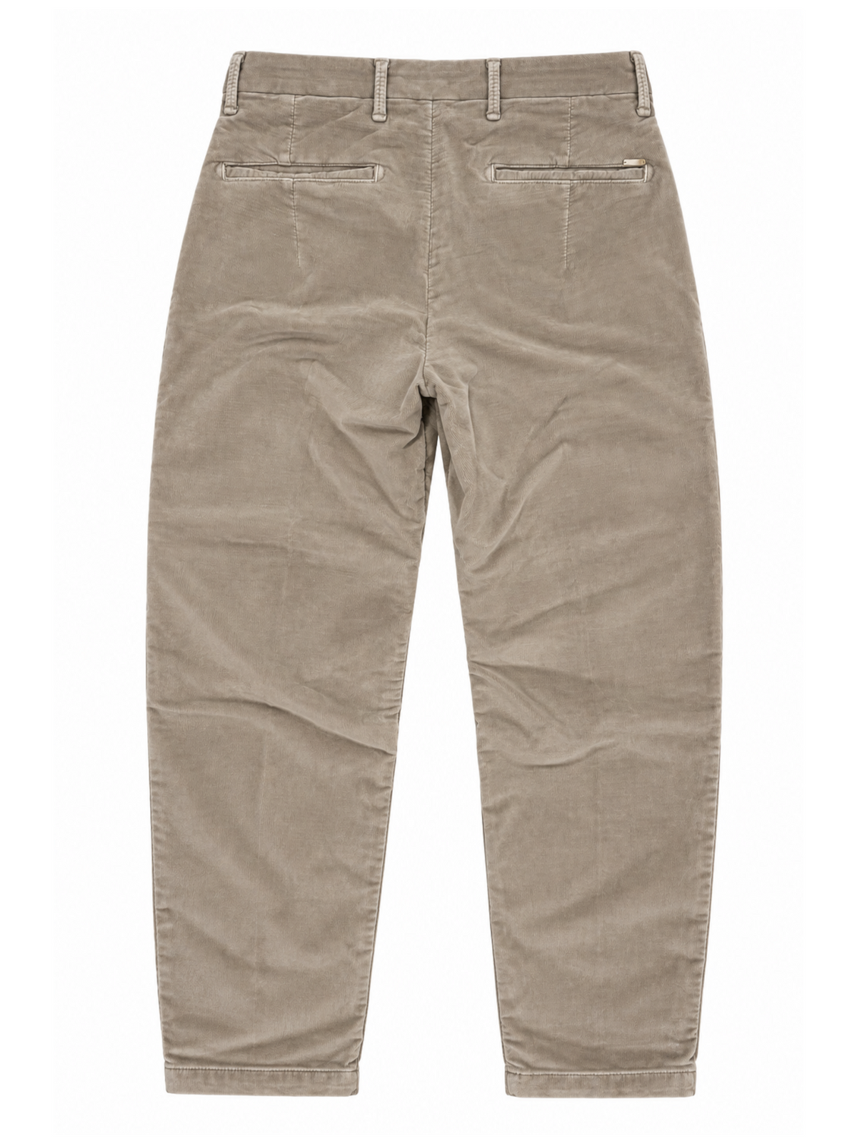 Chino Gianni Lupo Fango slim fit fustagno operato GN21846 MUD GIANNI LUPO 