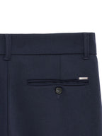 Chino Gianni Lupo Blu slim fit fustagno operato GN21846 NAVY GIANNI LUPO 