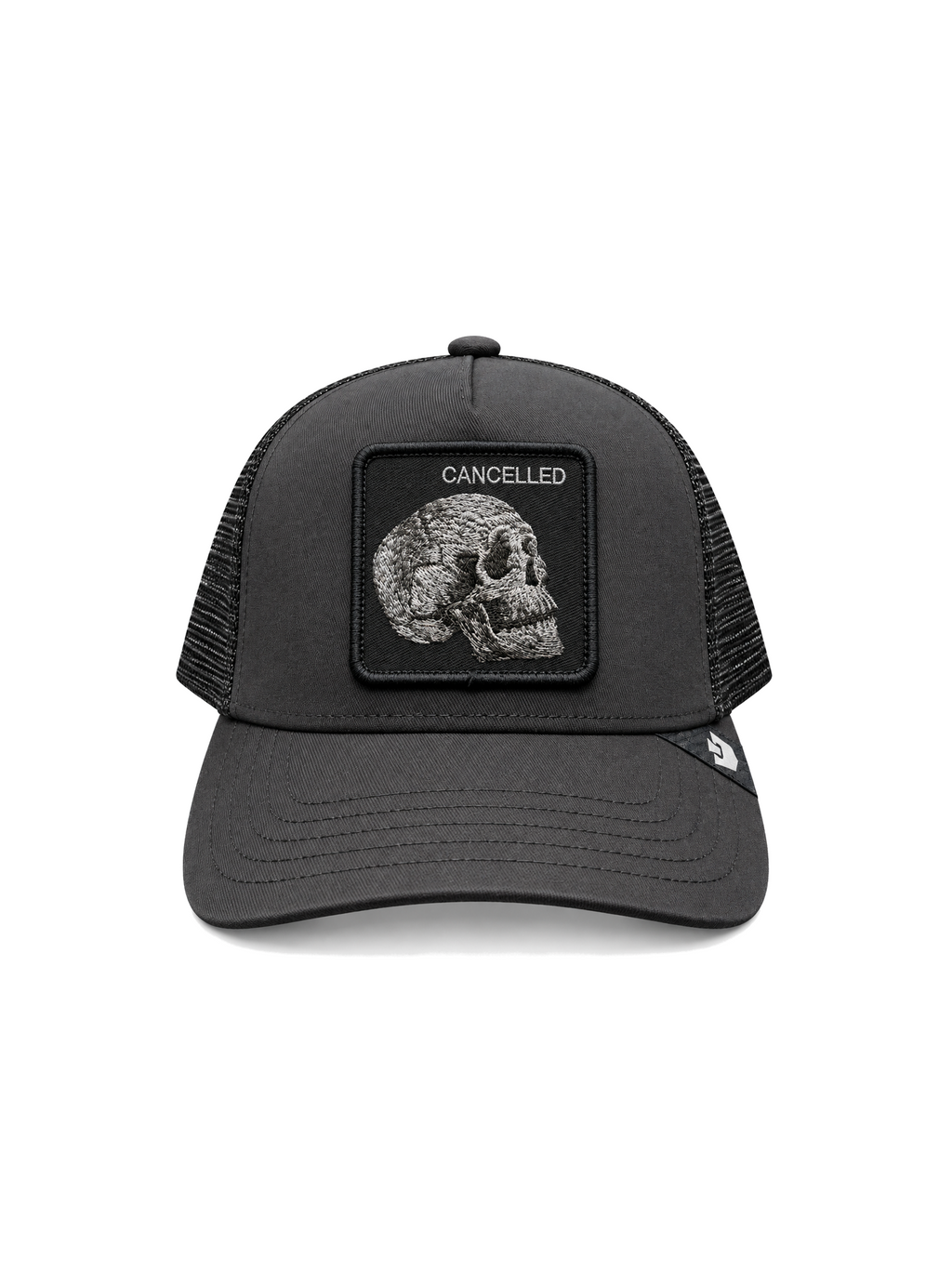 Berretto Goorin Bros Nero Tonal skull 1013712 VOI01 GOORIN BROS 
