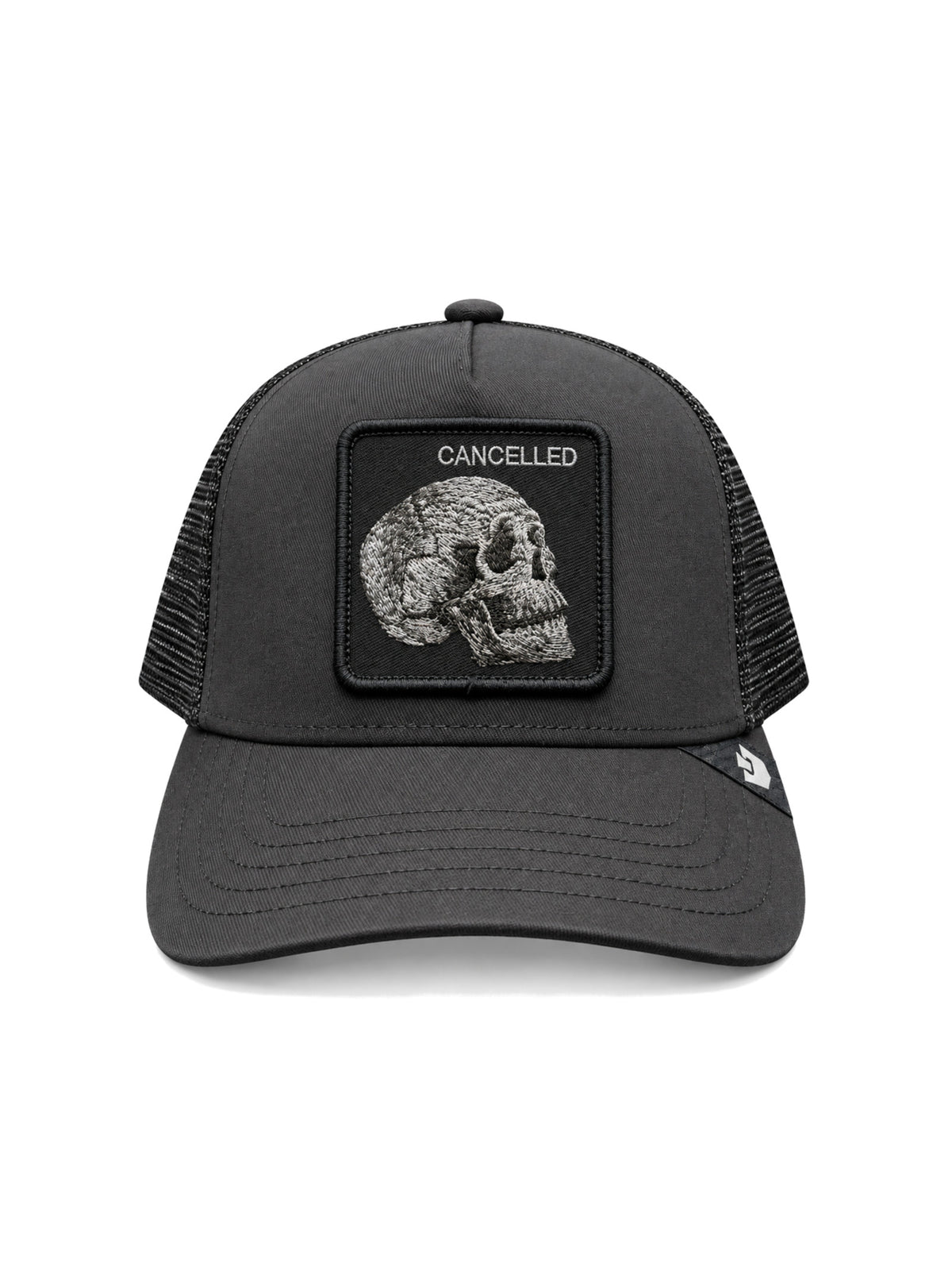 Berretto Goorin Bros Nero Tonal skull 1013712 VOI01 GOORIN BROS 