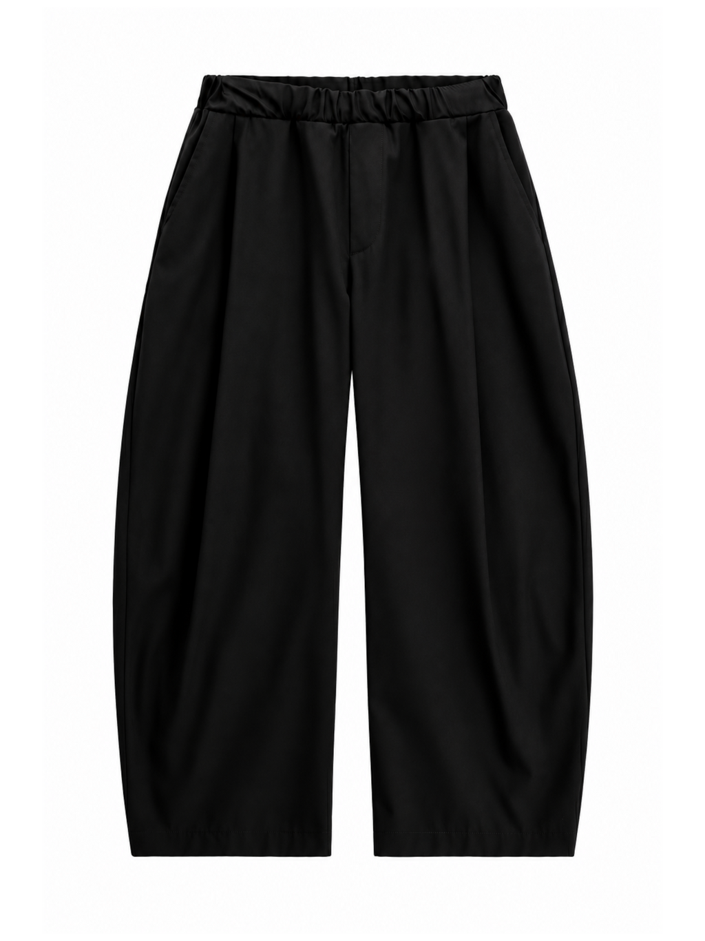 Pantalone Imperial Nero Pinces ampio PE6YMBV NERO IMPERIAL 