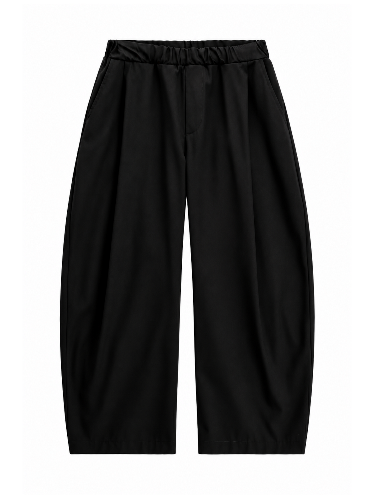 Pantalone Imperial Nero Pinces ampio PE6YMBV NERO IMPERIAL 
