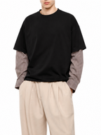 T-shirt Imperial Nero con doppia manica TX29MEX NERO IMPERIAL 