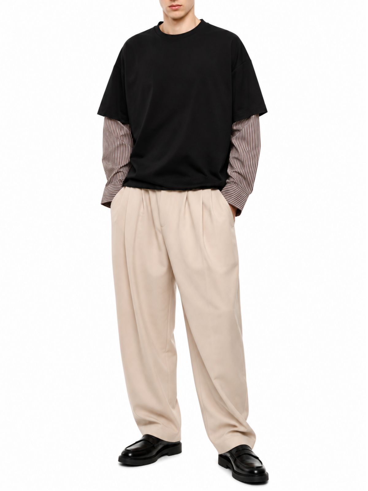 T-shirt Imperial Nero con doppia manica TX29MEX NERO IMPERIAL 