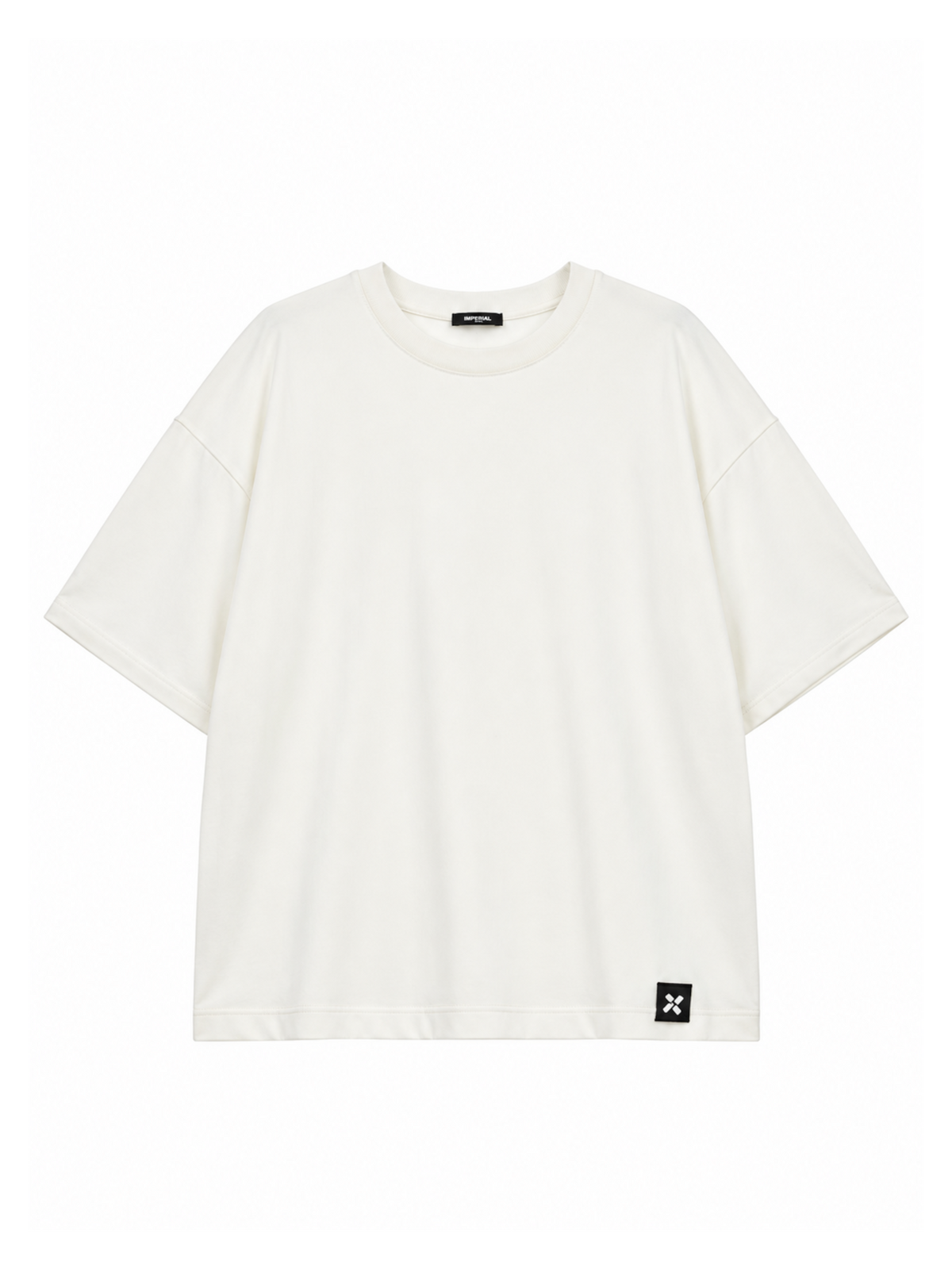 T-shirt Imperial Bianco Over viscosa TY51MCA BIANCO IMPERIAL 