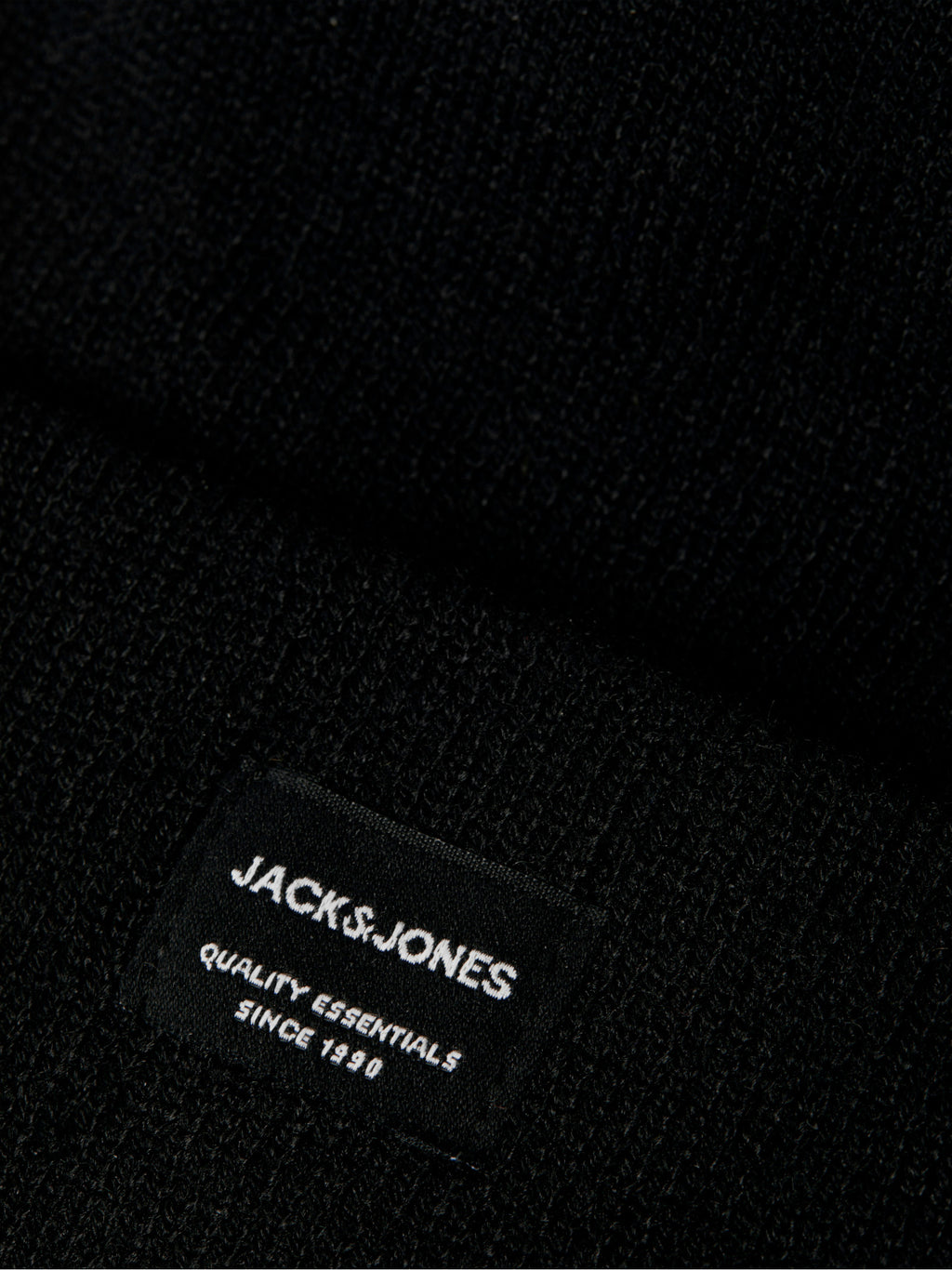 Berretto Jack & Jones Dna Nero in maglia 12092815 /Black JACK & JONES 