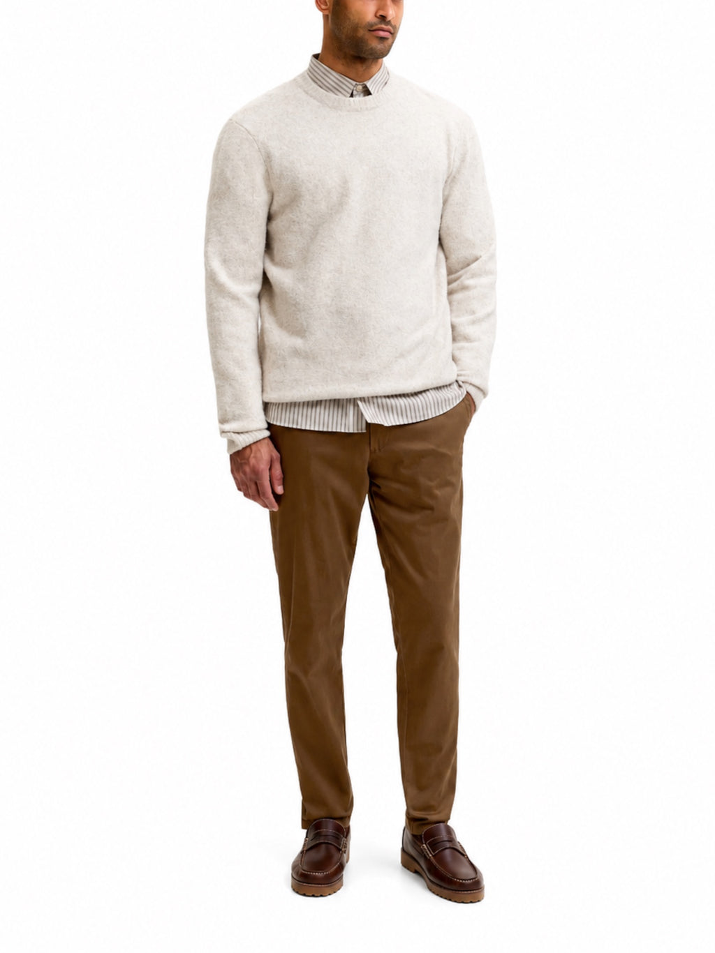 Pantalone Jack & Jones Marco Bowie Marrone 12150148 /Cocoa JACK & JONES 