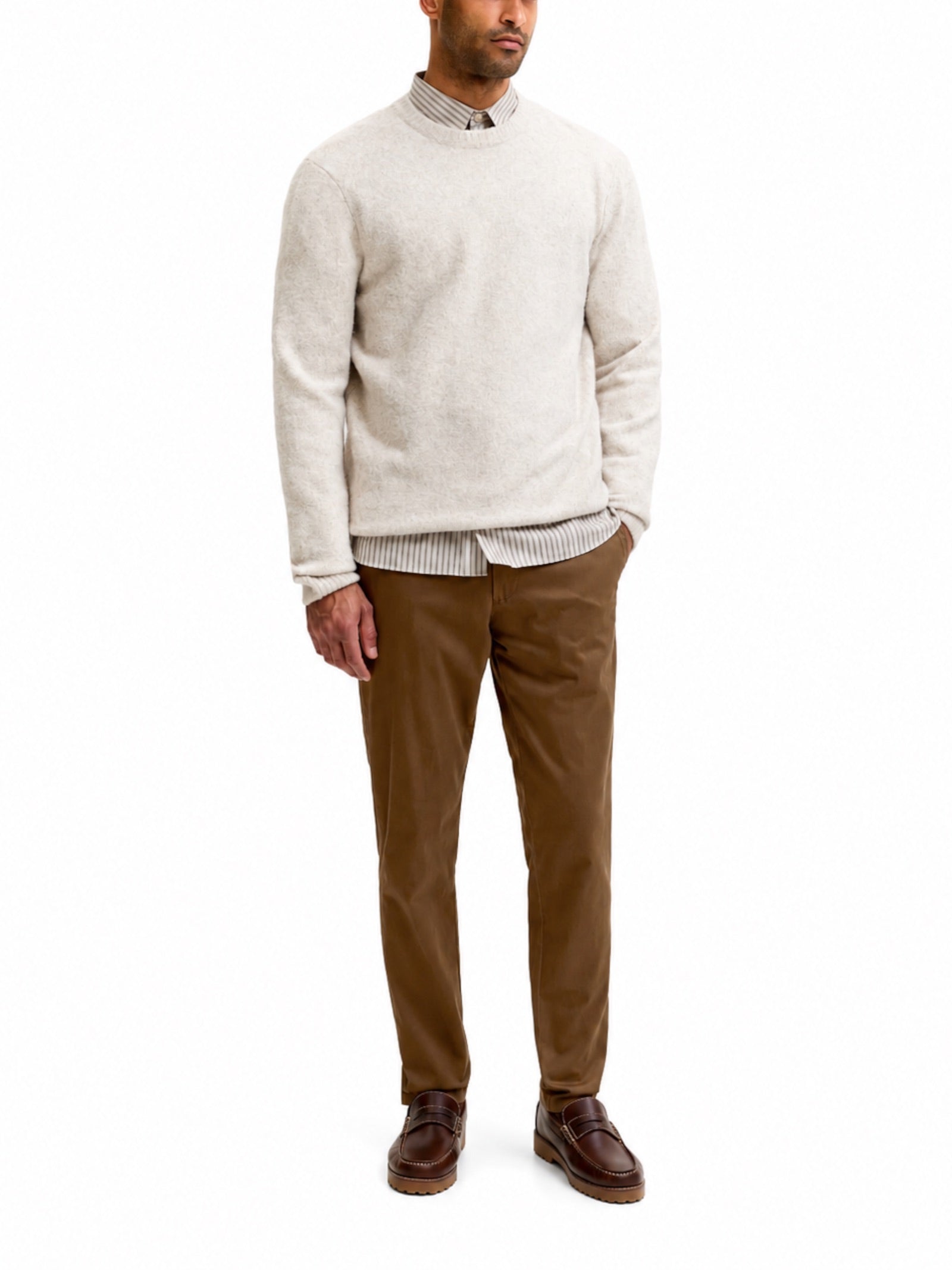 Pantalone Jack & Jones Marco Bowie Marrone 12150148 /Cocoa JACK & JONES 