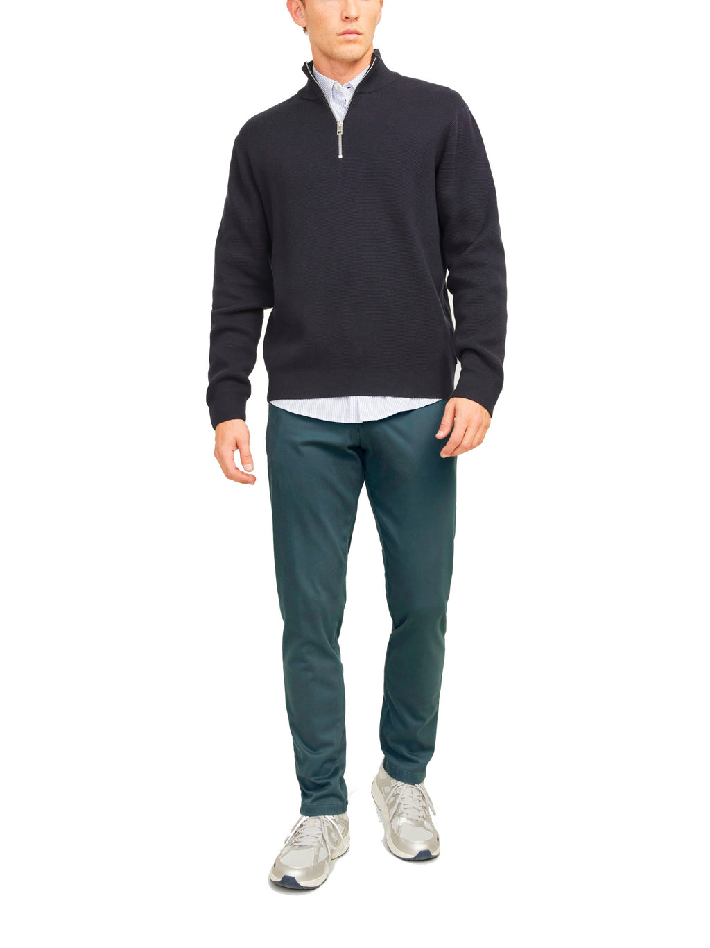 Pantalone Jack & Jones Marco Bowie Verde Petrolio 12150148 /Urban Chic JACK & JONES 