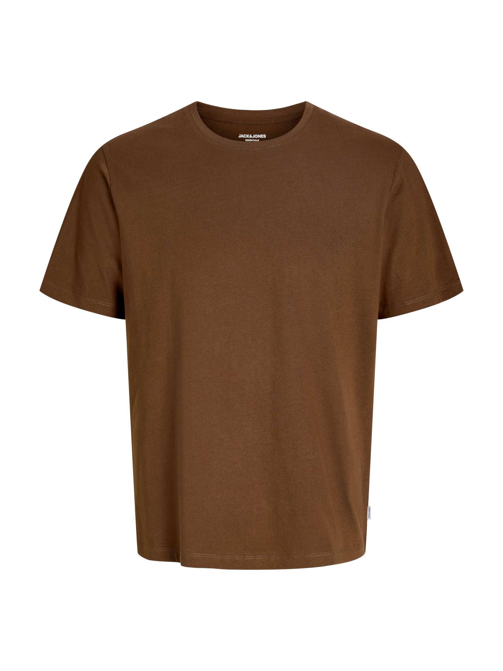 T-shir Jack & Jones Organic Vinaccia a maniche corte basic 12156101 /Bitter Chocolate JACK & JONES 