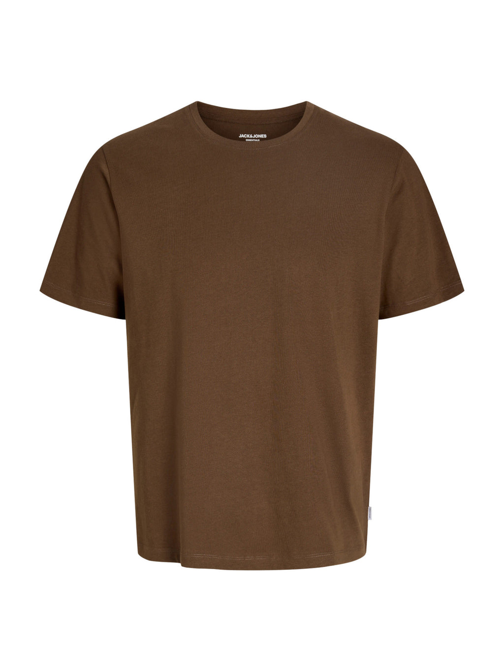 T-shir Jack & Jones Organic Marrone a maniche corte basic 12156101 /Cocoa JACK & JONES 