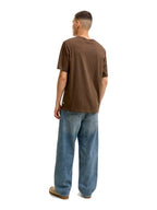T-shir Jack & Jones Organic Marrone a maniche corte basic 12156101 /Cocoa JACK & JONES 