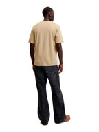 T-shir Jack & Jones Organic Beige a maniche corte basic 12156101 /Fields Of Rye JACK & JONES 