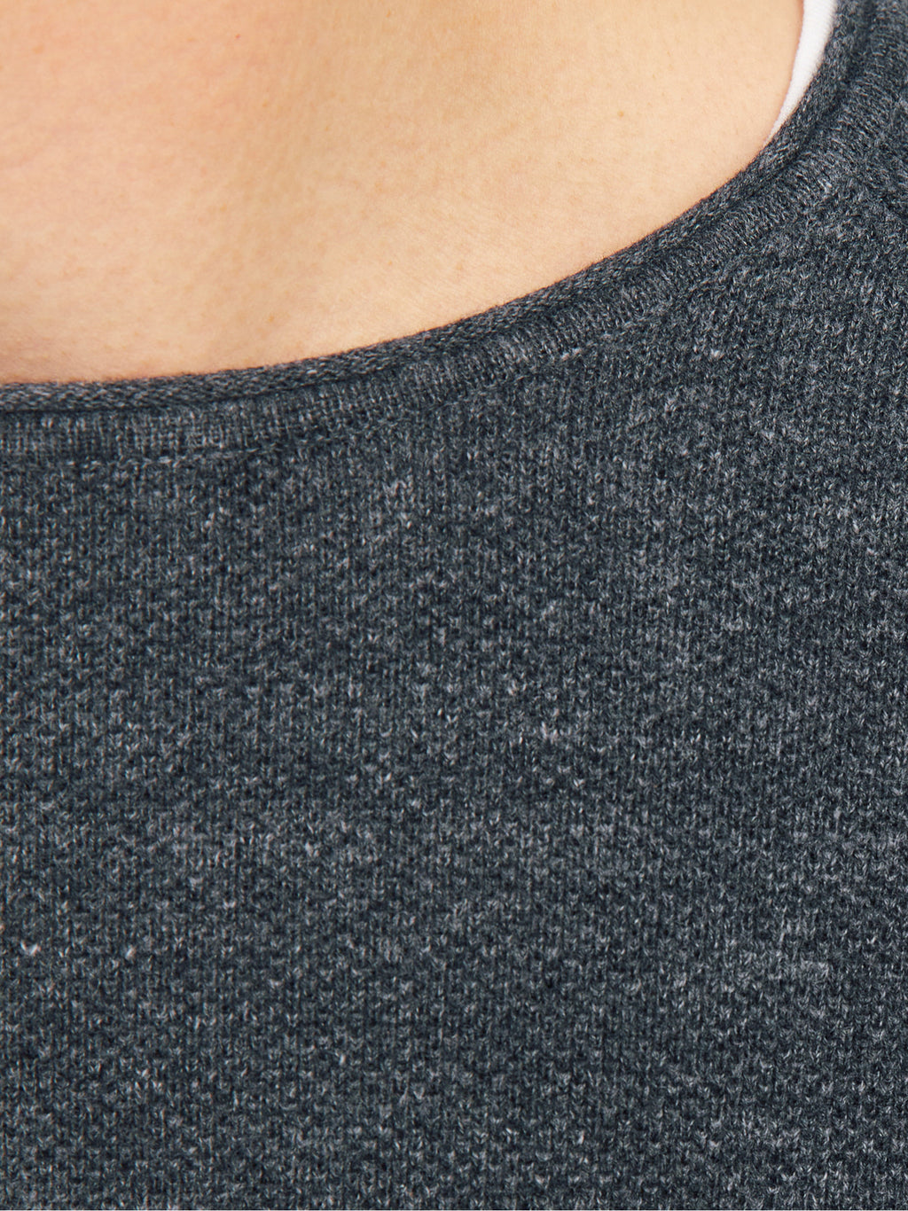 Maglia Jack & Jones Hill Antracite girocollo 12157321 /Dark Grey Melange JACK & JONES 