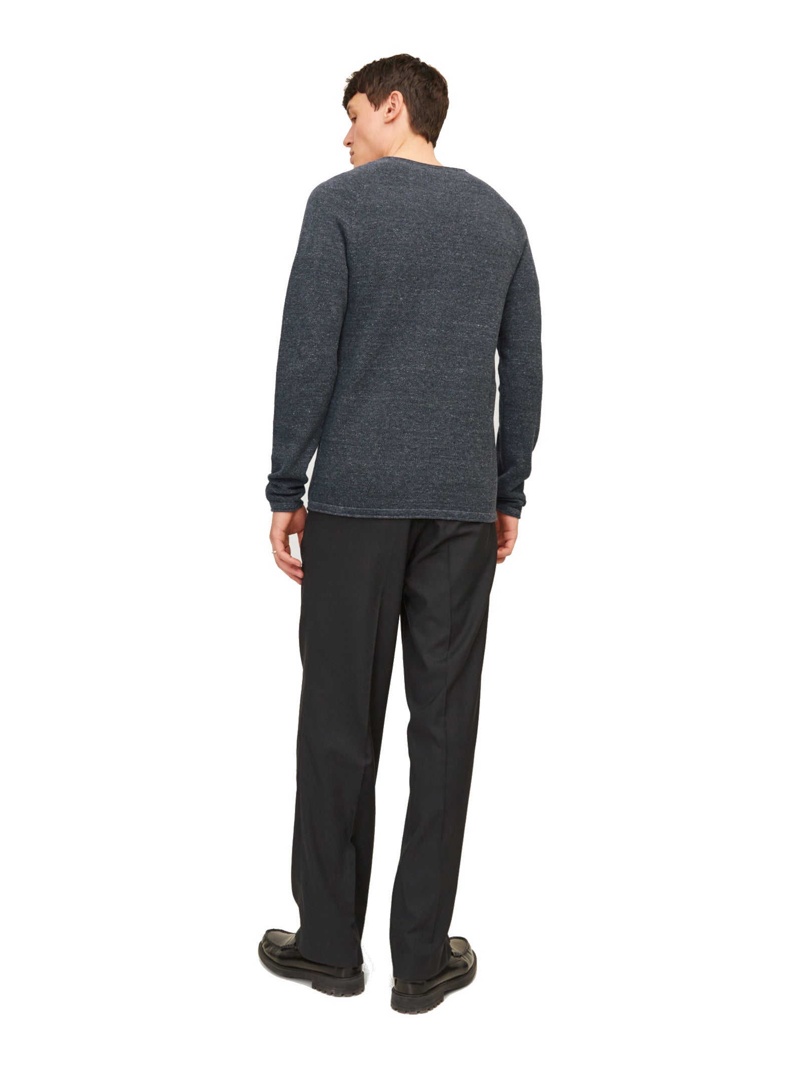 Maglia Jack & Jones Hill Antracite girocollo 12157321 /Dark Grey Melange JACK & JONES 