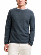 Maglia Jack & Jones Hill Antracite girocollo 12157321 /Turbulence JACK & JONES 