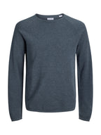 Maglia Jack & Jones Hill Antracite girocollo 12157321 /Turbulence JACK & JONES 