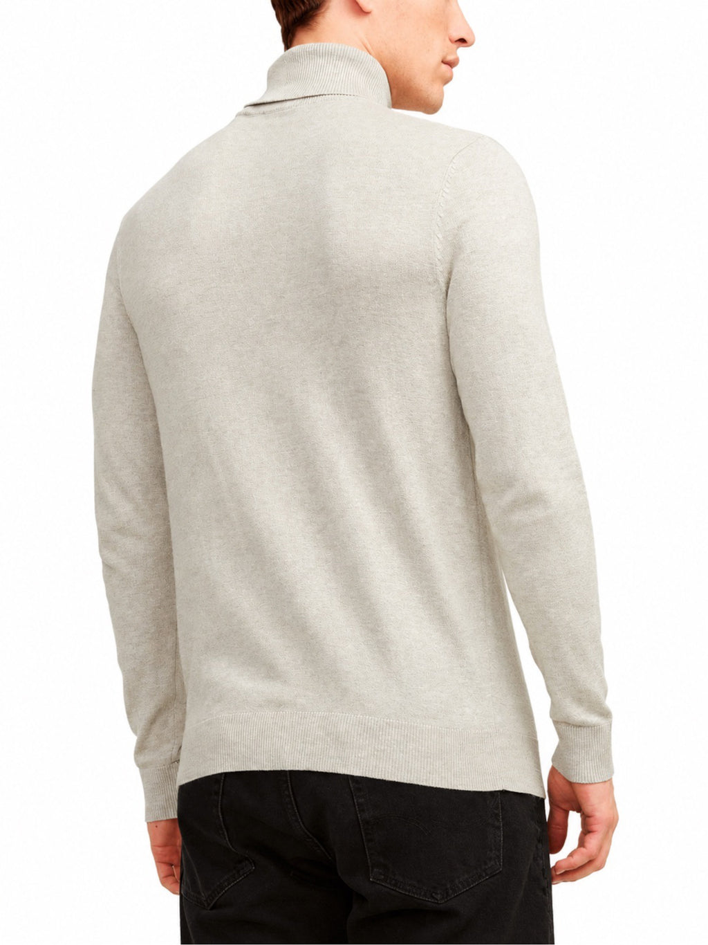Maglia Jack & Jones Emil Beige a collo alto 12157417 /Oatmeal JACK & JONES 
