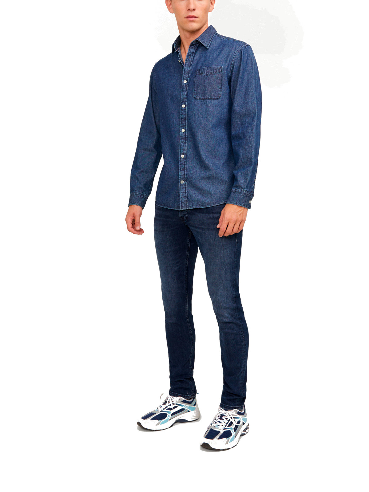 Jeans Jack & Jones Glenn Blue Denim Slim 12173407 /Blue Denim JACK & JONES 