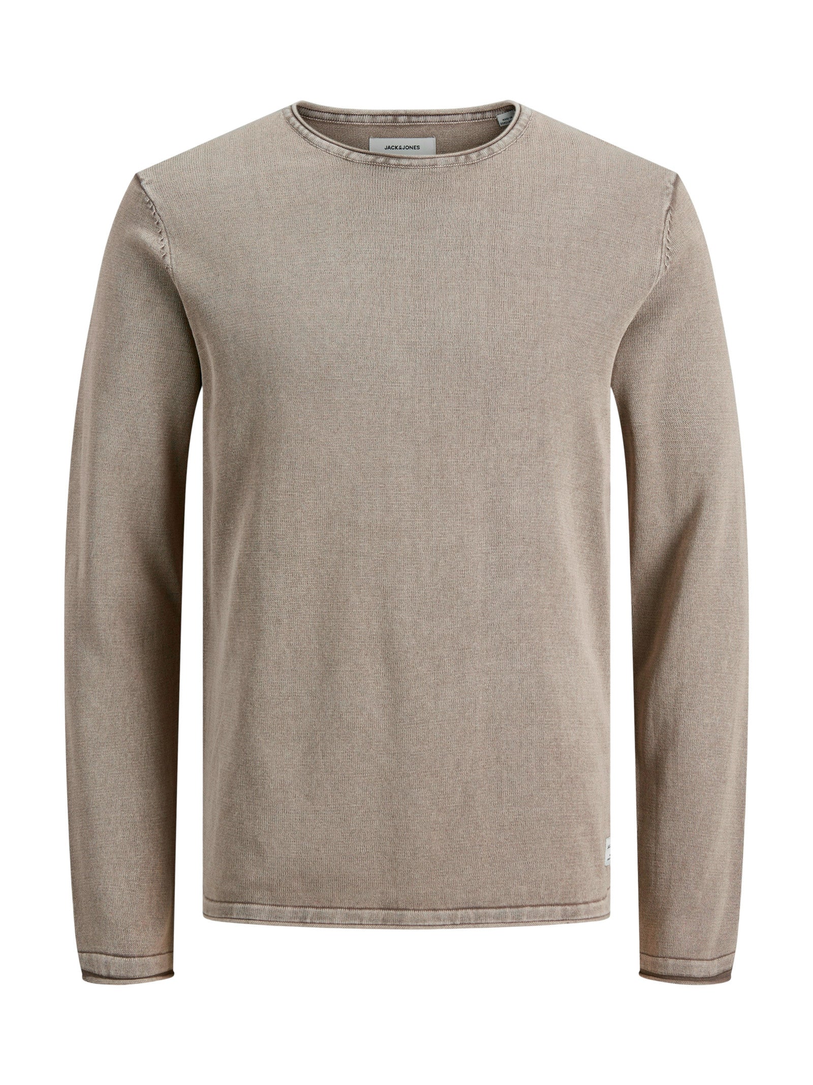 Maglia Jack & Jones Leo Beige girocollo 12174001 /Crockery JACK & JONES 