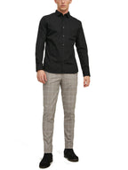 Camicia Jack & Jones Joe Nero a maniche lunghe 12187222 /Black JACK & JONES 
