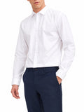 Camicia Jack & Jones Joe Bianca a maniche lunghe 12187222 /White JACK & JONES 