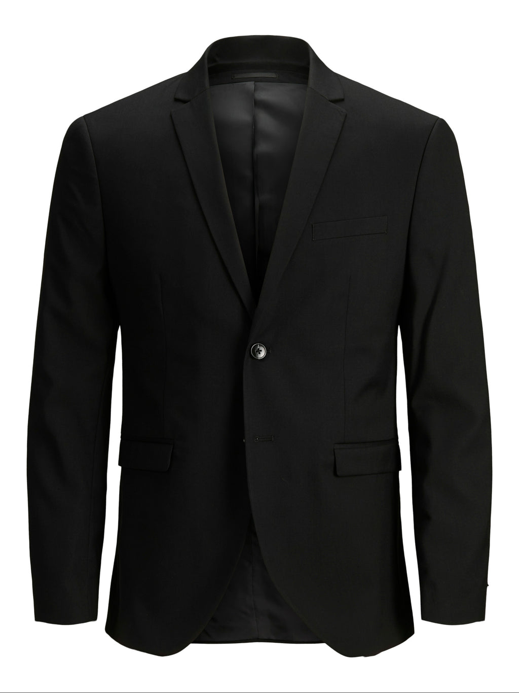 Giacca Jack & Jones Franco Nero monopetto 12199891 /BLACK JACK & JONES 