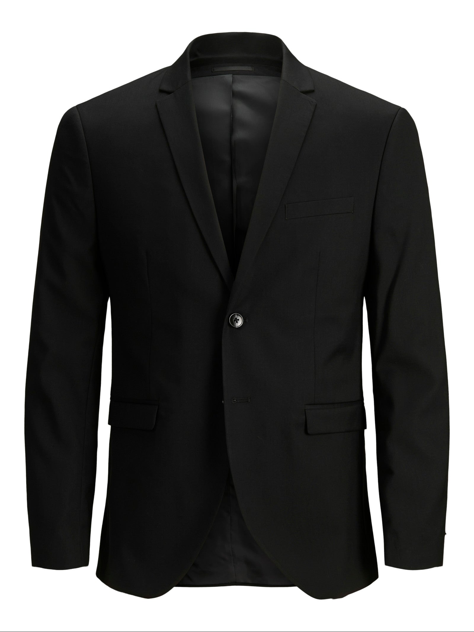 Giacca Jack & Jones Franco Nero monopetto 12199891 /BLACK JACK & JONES 