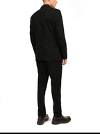 Giacca Jack & Jones Franco Nero monopetto 12199891 /BLACK JACK & JONES 