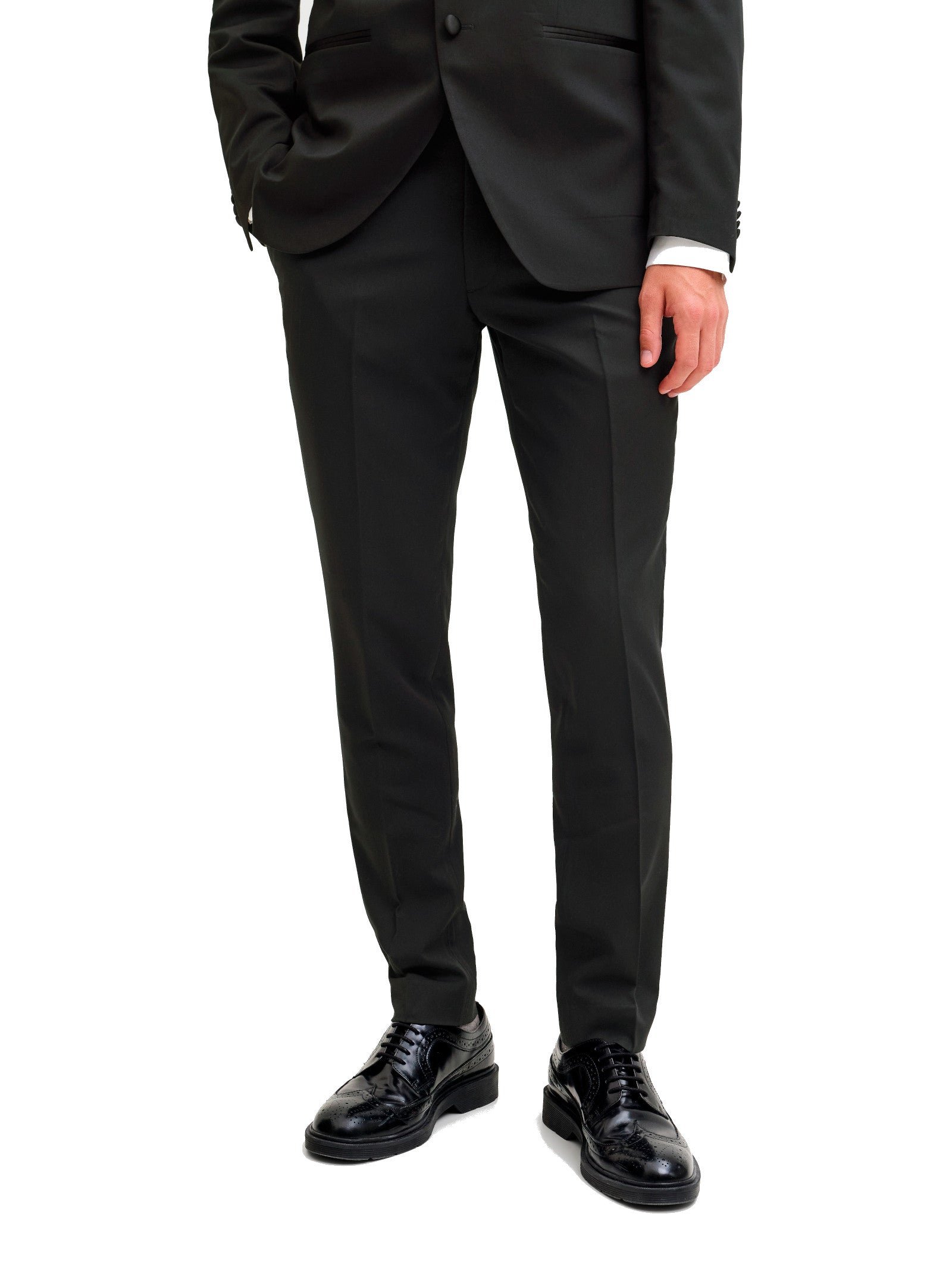 Pantalone Jack & Jones Nero Franco Slim fit 12199893 /BLACK JACK & JONES 