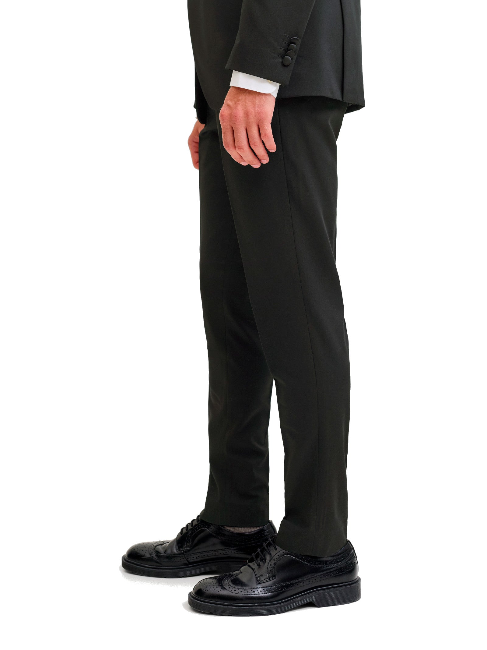 Pantalone Jack & Jones Nero Franco Slim fit 12199893 /BLACK JACK & JONES 
