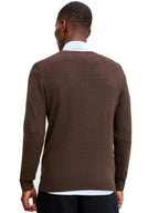 Maglia Jack & Jones Emil Marrone girocollo 12208364 /Mulch JACK & JONES 