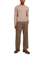 Maglia Jack & Jones Beige Merino girocollo 12216817 /Greige JACK & JONES 