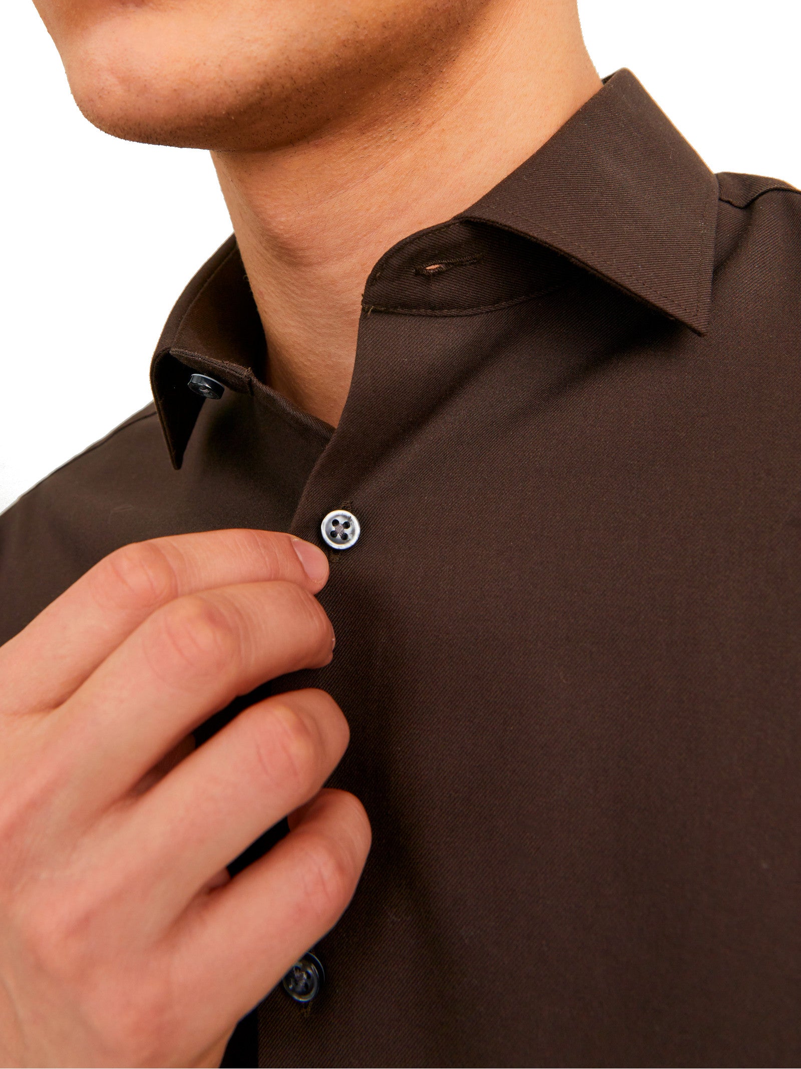 Camicia Jack & Jones Parker Marrone No Stiro 12227385 /Chocolate Torte JACK & JONES 