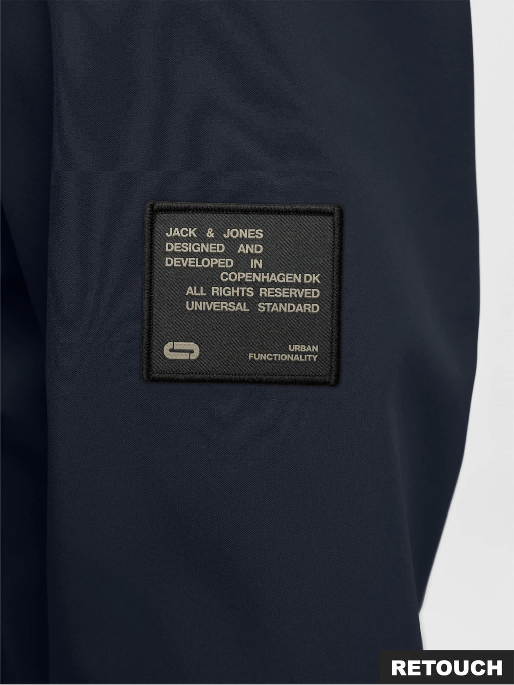 Giubbotto Jack & Jones Basic Blu in Softshell  con cappuccio 12236300 /Sky Captain JACK & JONES 